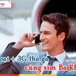 Thoại, data 3G cực rẻ từ sim Ba Khía Mobifone