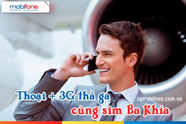 Thoại, data 3G cực rẻ từ sim Ba Khía Mobifone