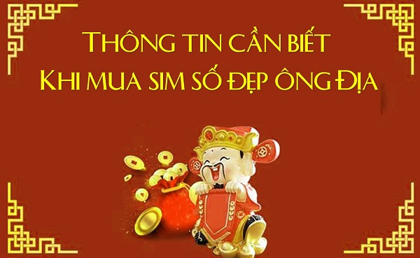 Thông tin cần biết về sim ông Địa 