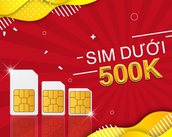 Sim số đẹp dưới 500k