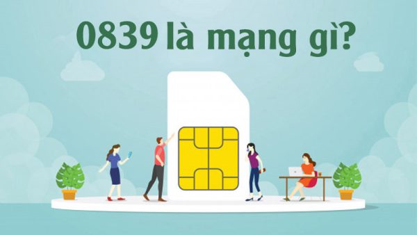 Sim đầu số 0839